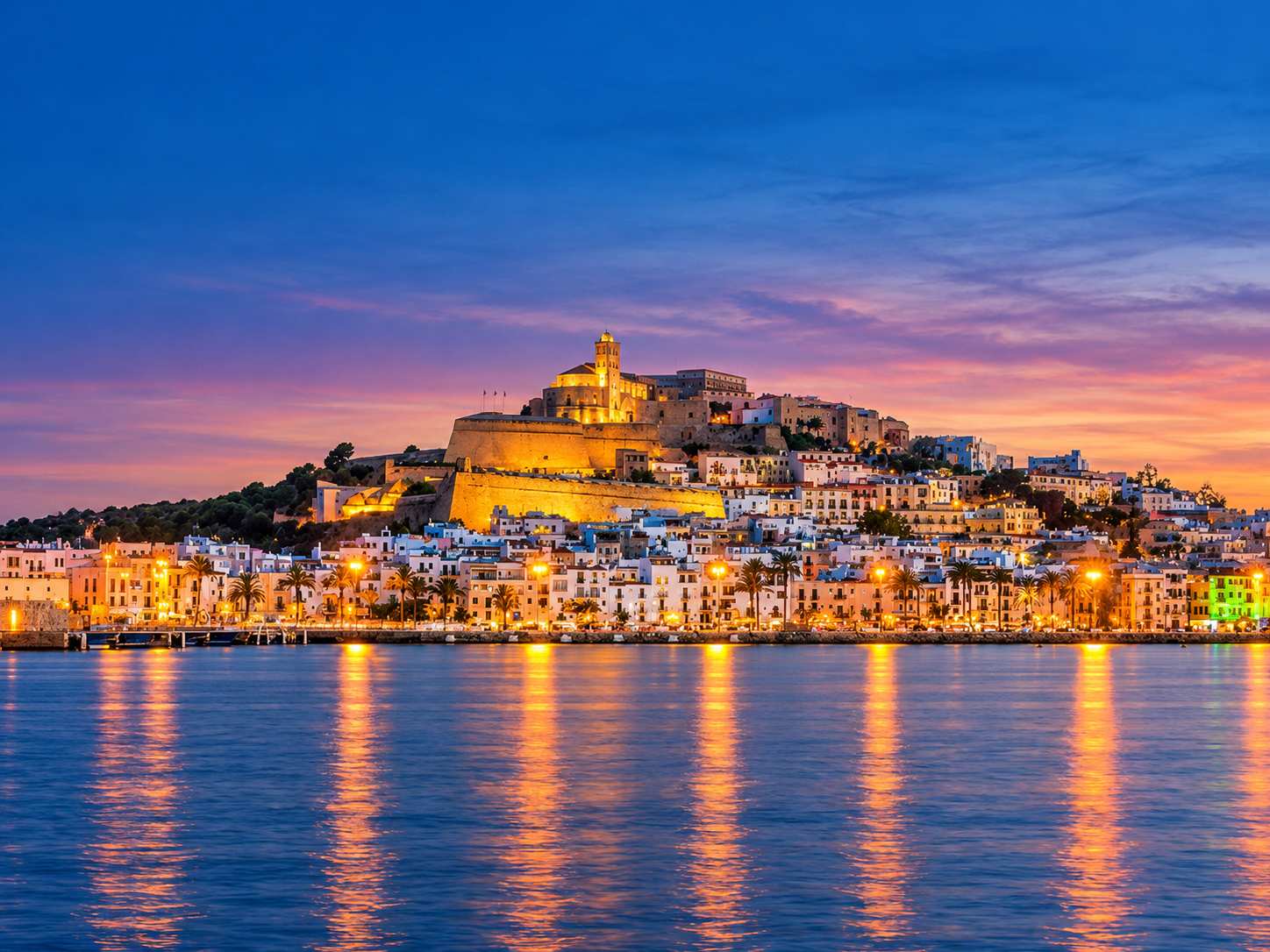 Ibiza cityscape